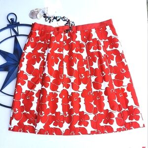 MARIO SERRANI Pleated Flare Skirt